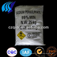 99% мин. Окислительный динатрийпероксодисульфат / персульфат натрия SPS 7775-27-1